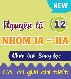 Nguyên tố Nhóm IA - Nhóm IIA (CTST)